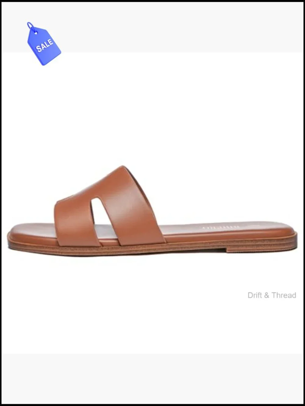 Slide Sandals Cushioned Footbed Square Toe Comfort Summer